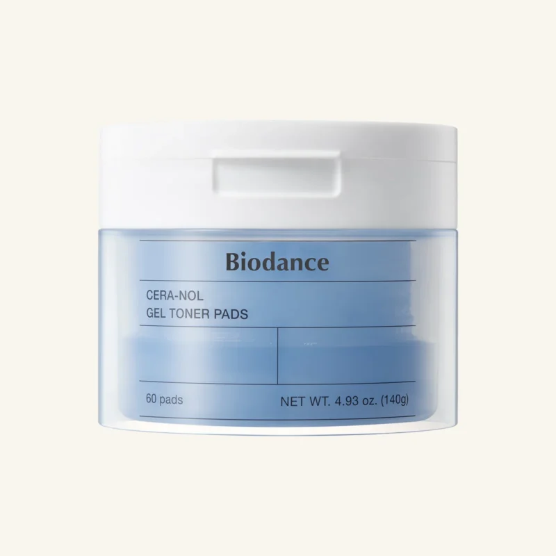 BIODANCE Cera-nol geliniai tonizuojantys diskeliai 60 vnt