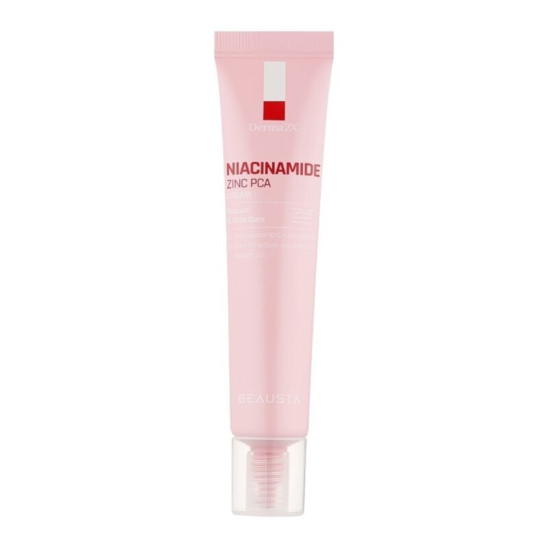 BEAUSTA Derma2X kremas probleminei odai su niacinamidu ir cinku, 40 ml