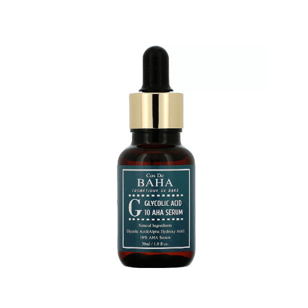 COS DE BAHA AHA 10% veido serumas – Glycolic Acid (G), 30 ml