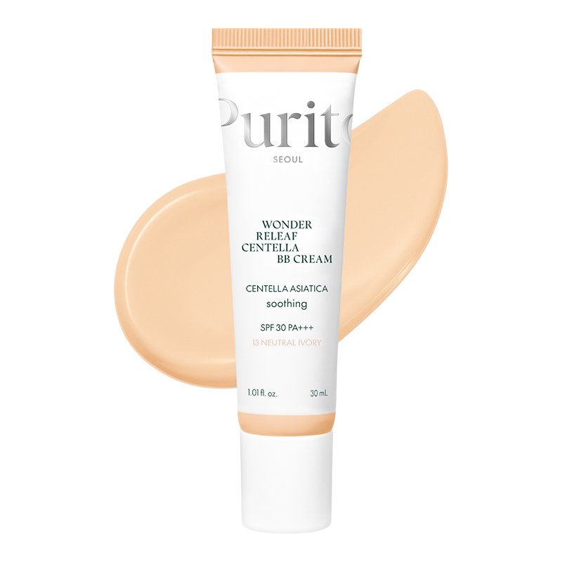 Purito Wonder Releaf Centella BB Cream bb kremas №13 Neutral Ivory, 30ml