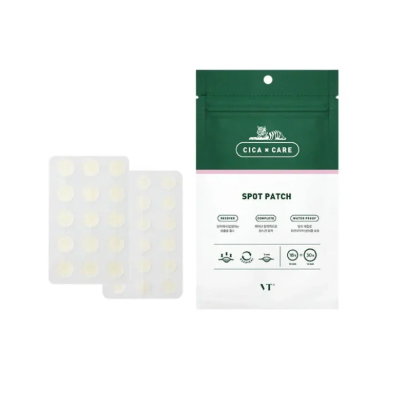VT Cosmetics Cica Care Spot Patch aknės pleistrai, 48 vnt.