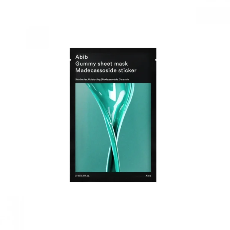 Abib Gummy Sheet Mask Madecassoside Sticker lakštinė veido kaukė, 27 ml