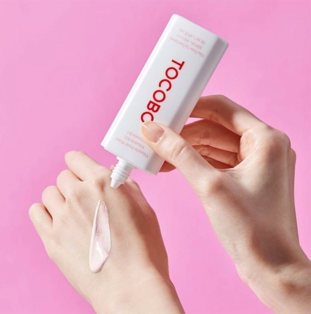TOCOBO Vita Tone Up Sun Cream SPF50+ PA++++ veido kremas su SPF, 50ml - Image 3
