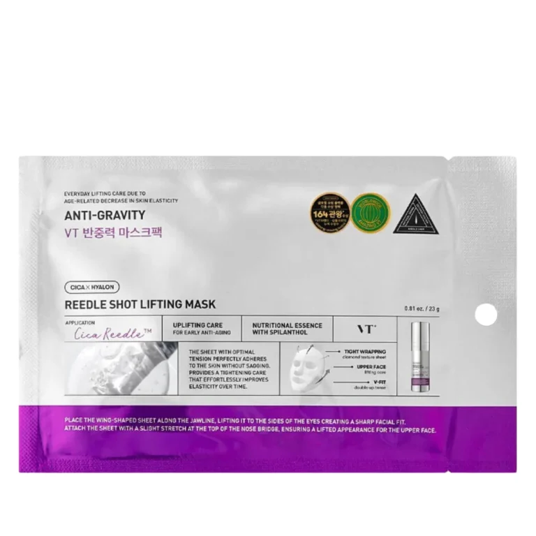 VT Cosmetics Reedle Shot Lifting Mask stangrinamoji lakštinė veido kaukė, 1 vnt.