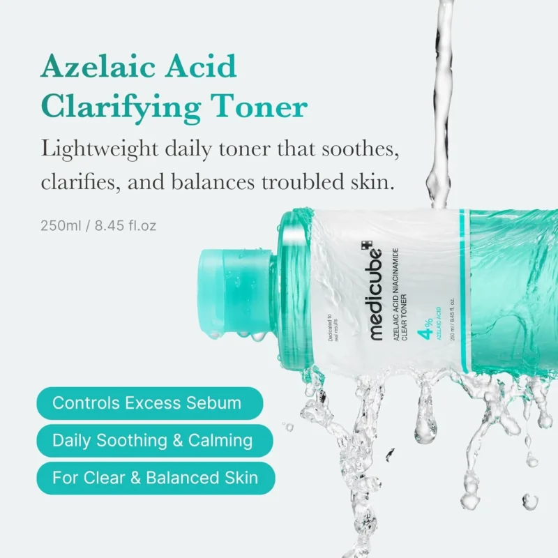 Alternative view of Medicube Azelaic Acid Niacinamide Clear Toner skaistinantis veido tonikas, 250 ml