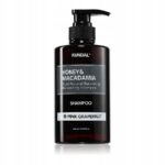 KUNDAL Honey & Macadamia Nature Shampoo Pink Grapefruit maitinamasis šampūnas, 500 ml